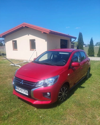 Mitsubishi Space Star cena 44900 przebieg: 18200, rok produkcji 2021 z Krobia małe 16